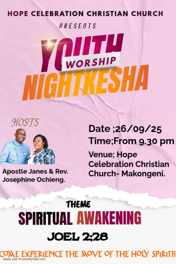 Upcoming Youth Night Kesha